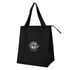 Dimples Non-Woven Cooler Tote Bag view 1