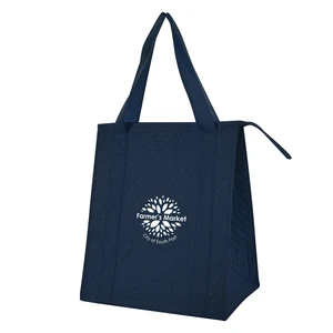 Dimples Non-Woven Cooler Tote Bag view 3