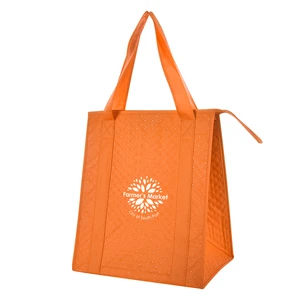 Dimples Non-Woven Cooler Tote Bag view 4