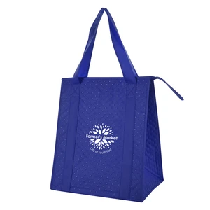 Dimples Non-Woven Cooler Tote Bag view 7