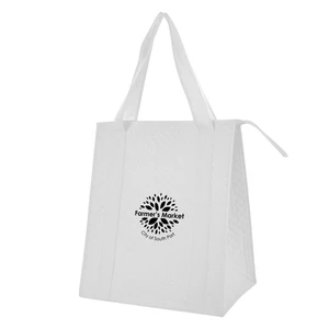 Dimples Non-Woven Cooler Tote Bag view 8