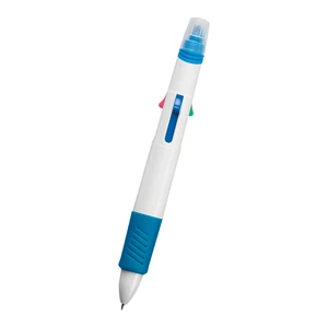 Quatro Pen with Highlighter view 1