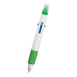 Quatro Pen with Highlighter view 2