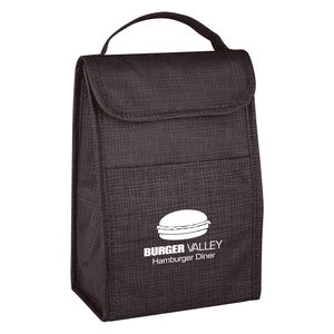 Crosshatch Non-Woven Lunch Bag view 2