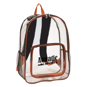 Clear Backpack view 1