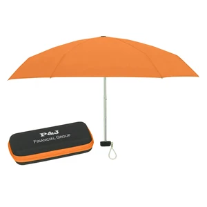 37" Arc Telescopic Folding Travel Umbrella view 3