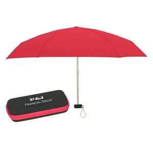 37" Arc Telescopic Folding Travel Umbrella view 5