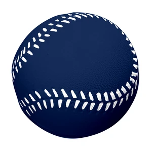 Baseball Shape Stress Reliever view 3