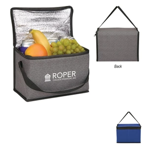 Heathered Non-Woven Cooler Lunch Bag view 2