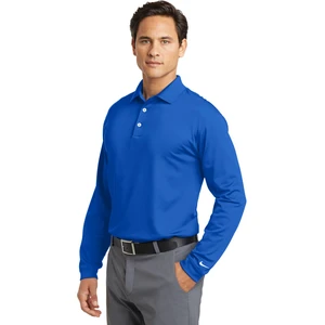Nike Long Sleeve Dri-FIT Stretch Tech Polo. 466364 view 13