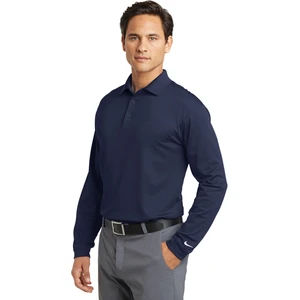Nike Long Sleeve Dri-FIT Stretch Tech Polo. 466364 view 18