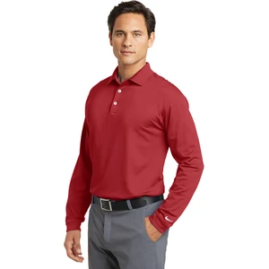 Nike Long Sleeve Dri-FIT Stretch Tech Polo. 466364 view 23