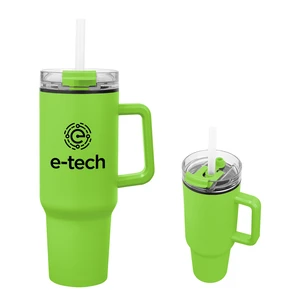 40 oz Quest Recycled Stainless Steel Tumbler view 5