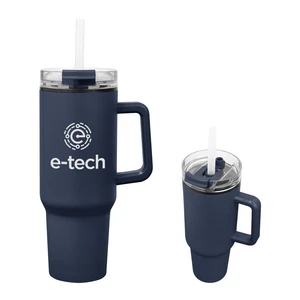 40 oz Quest Recycled Stainless Steel Tumbler view 3