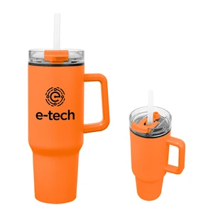 40 oz Quest Recycled Stainless Steel Tumbler view 6