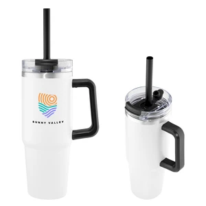 30 Oz. Intrepid Recycled Stainless Steel Tumbler view 16