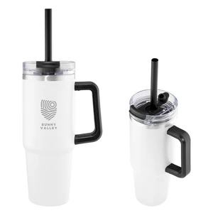 30 Oz. Intrepid Recycled Stainless Steel Tumbler view 17