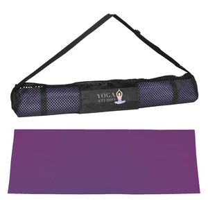 Yoga Mat with Carrying Strap and Case view 2