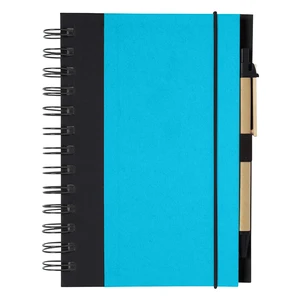 Eco-Inspired Spiral Notebook & Pen view 1