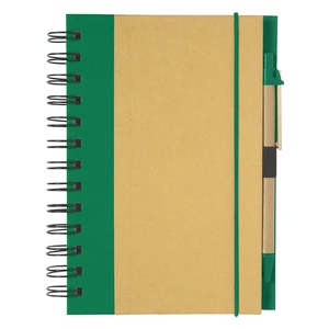 Eco-Inspired Spiral Notebook & Pen view 7
