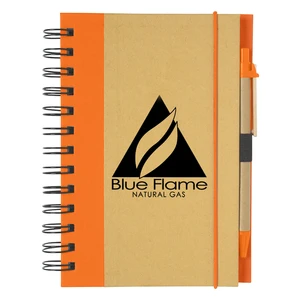 Eco-Inspired Spiral Notebook & Pen view 10