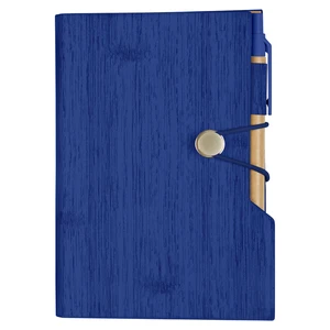 Woodgrain Look Notebook with Sticky Notes and Flags view 4