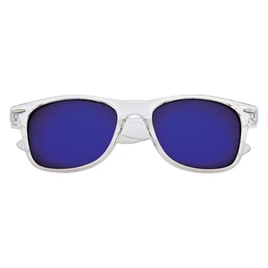 Crystalline Mirrored Malibu Sunglasses view 1