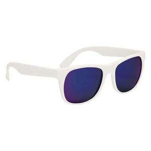 Rubberized Mirrored Sunglasses view 1