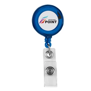 Retractable Badge Holder With Laminated Label view 3