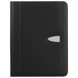 Eclipse Bonded Leather Zippered Portfolio view 1