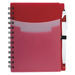 Tri Pocket Notebook with Pen view 5
