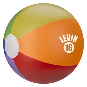 16" Rainbow Beach Ball view 1