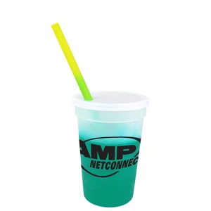 Mood™ 17 oz. Stadium Cup/Straw/Lid Set view 3