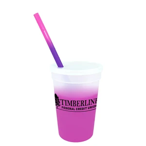 Mood™ 17 oz. Stadium Cup/Straw/Lid Set view 5