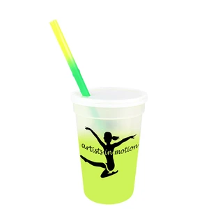 Mood™ 17 oz. Stadium Cup/Straw/Lid Set view 10