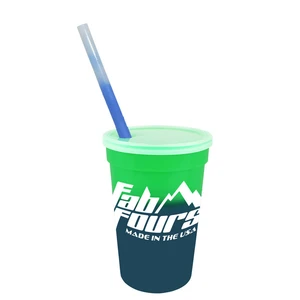 Mood™ 17 oz. Stadium Cup/Straw/Lid Set view 11