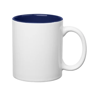 11 oz Colored Stoneware Mug with C Handle view 3