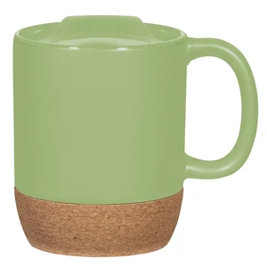 14 oz Cork Base Ceramic Mug view 5