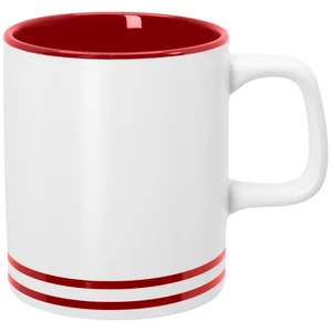 10 oz Lacrosse Ceramic Mug view 5