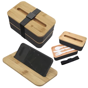 Stackable Bento Box with Phone Stand view 5