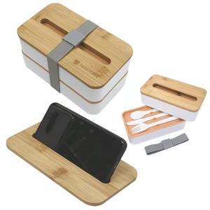 Stackable Bento Box with Phone Stand view 2