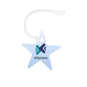Full Color Wood Bag Tag - 5" view 3
