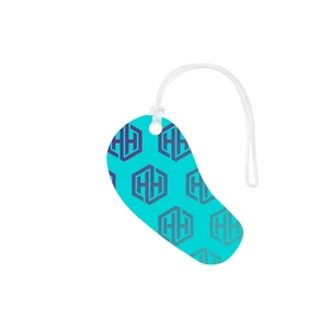 Full Color Wood Bag Tag - 6" view 3