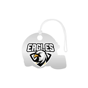 Full Color Wood Bag Tag - 9" view 3