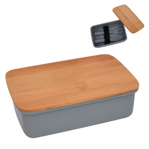 Harvest Lunch Set with Bamboo Lid view 2