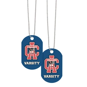 Acrylic Dog Tag with Chain view 3