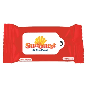 Wet Wipe Packet view 2