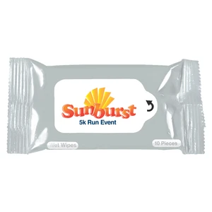 Wet Wipe Packet view 3