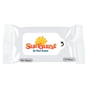 Wet Wipe Packet view 4