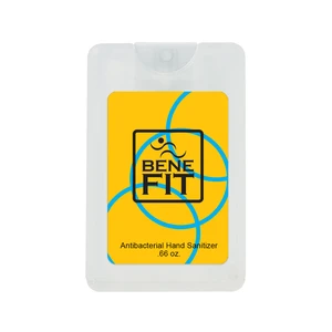 0.66 oz Card Shape Hand Sanitizer view 2